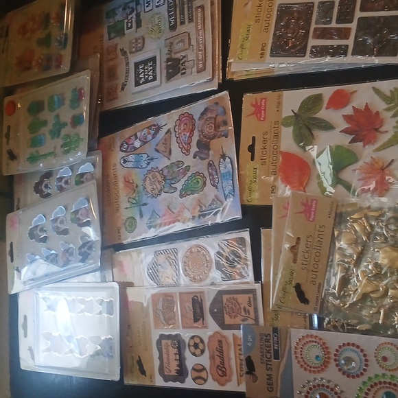 Assorted Craft Sticker Sheets - Picture 2 of 3
